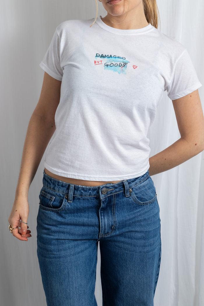 Daisy Street Daisy Street Damaged But Goods Baby Tee
