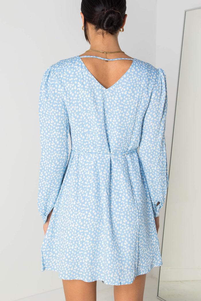 Daisy Street Daisy Street Ditsy Floral Dress With Ruching Detail