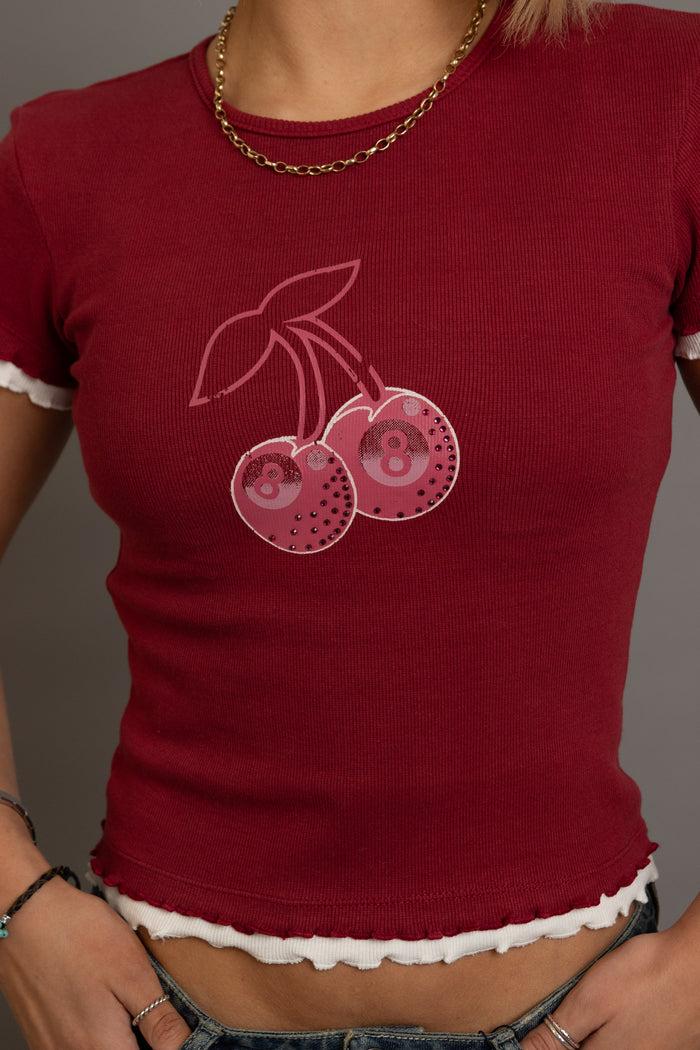 Daisy Street Daisy Street Double Layer Haylie Baby Tee