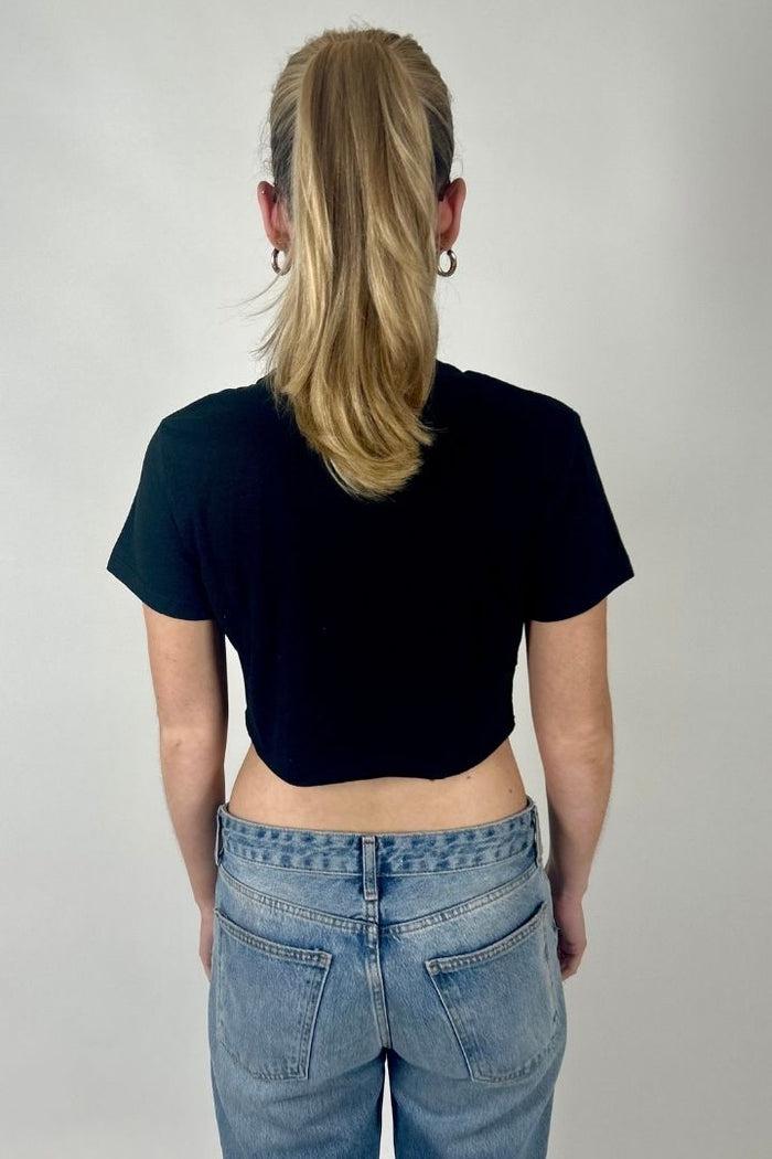 Daisy Street Daisy Street Edward Cullen Cropped Baby Tee