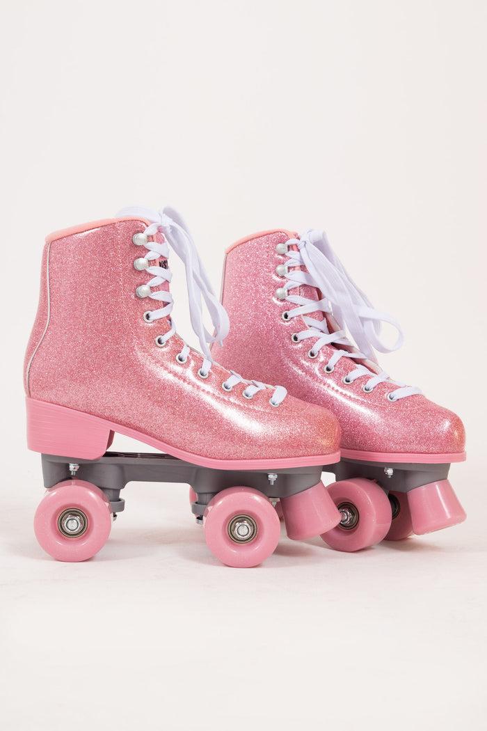 daisy street Daisy Street Exclusive Roller Skates in Pink Glitter