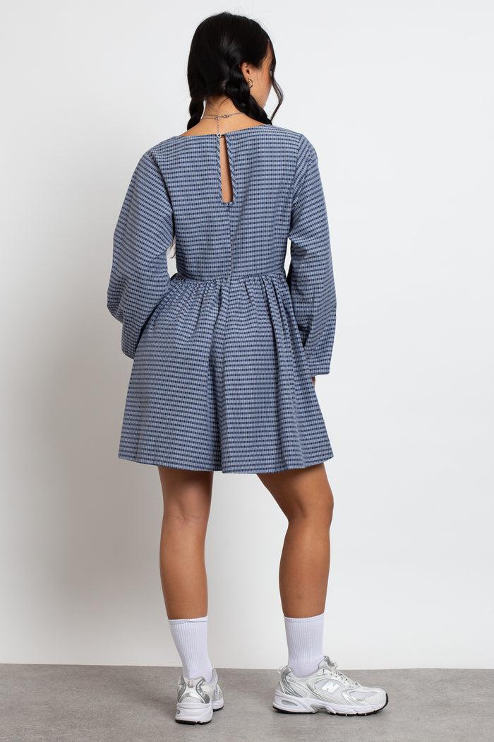 Daisy Street Daisy Street Fixed Wrap Over Smock Dress