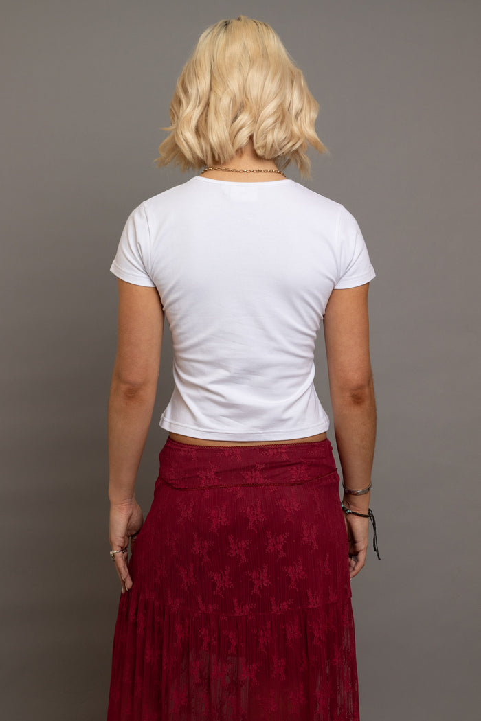 Daisy Street Daisy Street Garfield To Know Me Is To Love Me Baby Tee