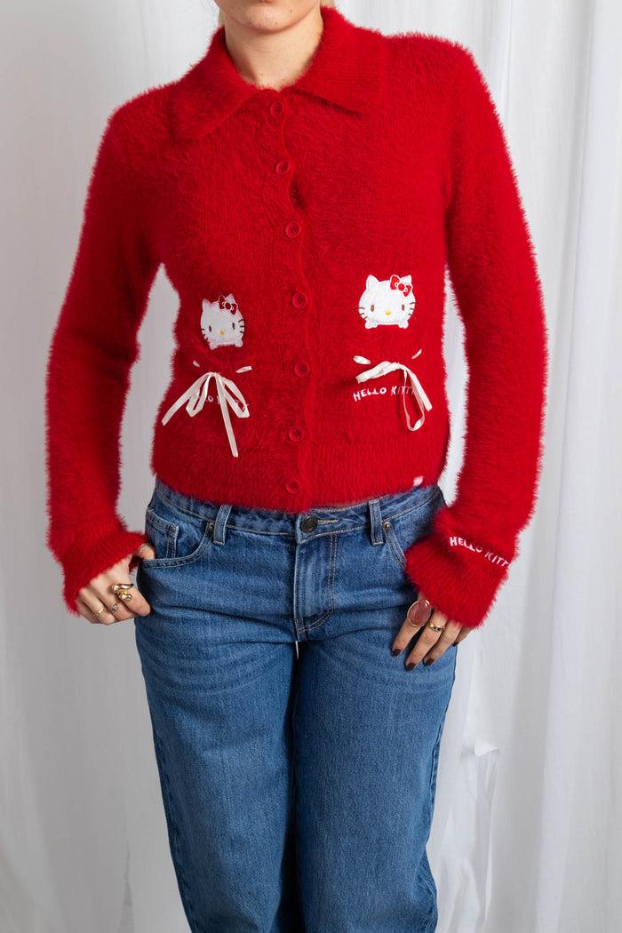 Daisy Street Daisy Street Hello Kitty Button Up Cardigan
