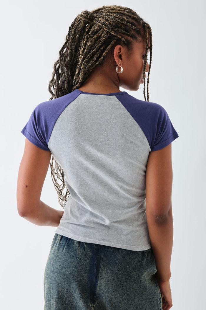 Daisy Street Daisy Street Honda Racing Raglan Crop Top