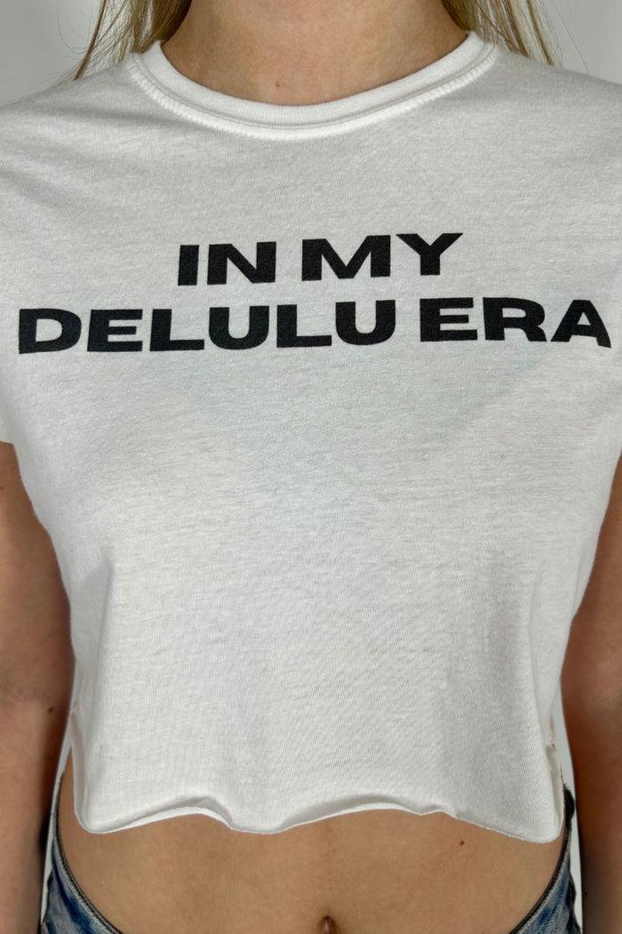 Daisy Street Daisy Street In My Delulu Era Cropped Tee