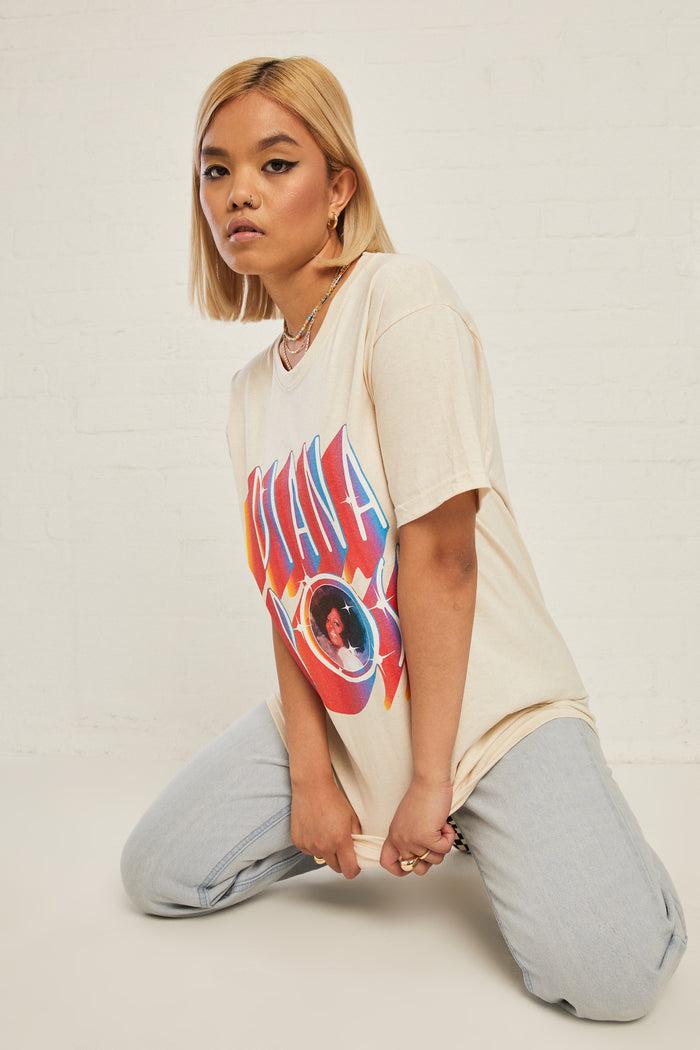 Daisy Street Daisy Street Licensed Relaxed Diana Ross T-Shirt