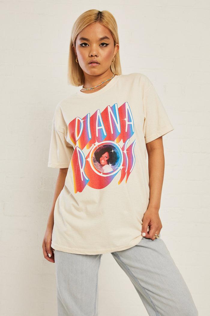 daisy street Daisy Street Licensed Relaxed Diana Ross T-Shirt