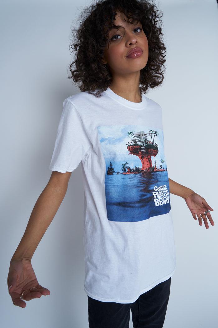 Daisy Street Daisy Street Licensed Relaxed T-Shirt With Gorillaz Print