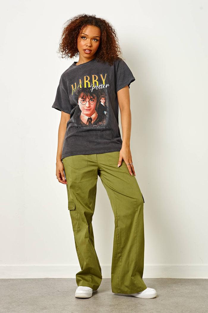 Daisy Street Daisy Street Licensed Relaxed T-Shirt With Harry Potter Print
