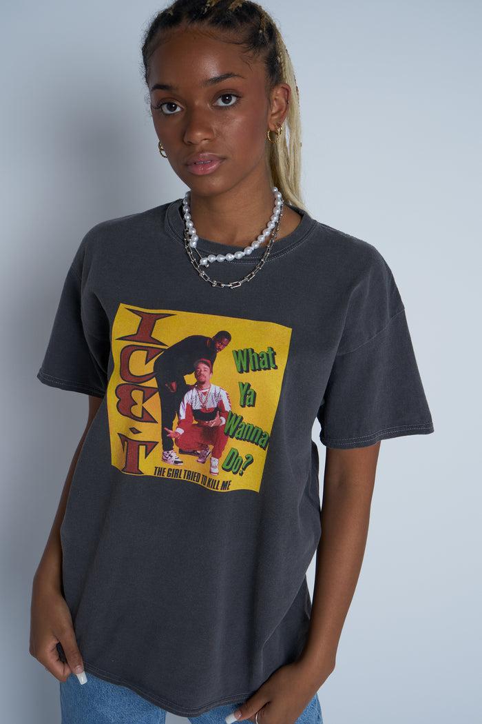 Daisy Street Daisy Street Licensed Relaxed T-Shirt With Ice Cube Print