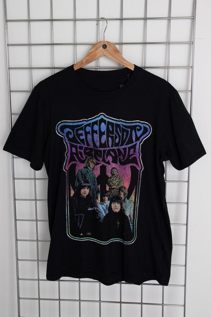 daisy street Daisy Street Licensed Relaxed T-Shirt With Jefferson Airplane Print