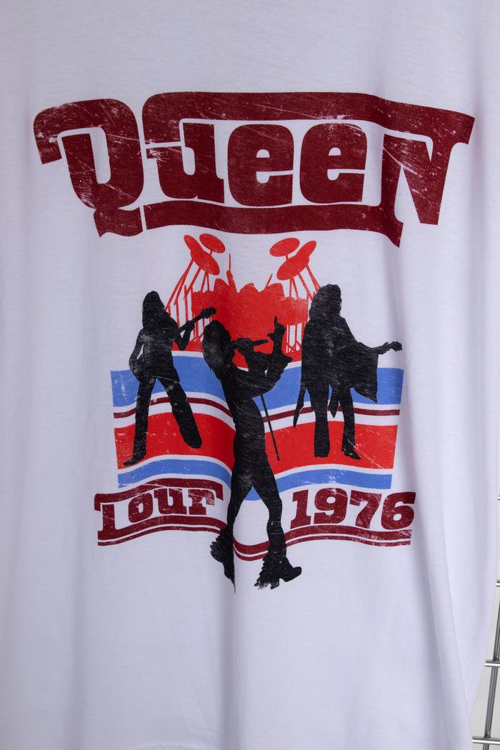 Daisy Street Daisy Street Licensed Relaxed T-Shirt With Queen Tour 1976 Print