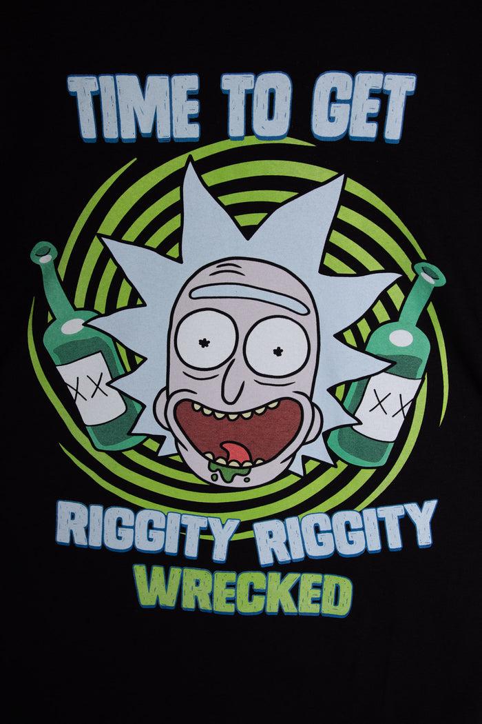 Daisy Street Daisy Street Licensed Relaxed T-Shirt With Rick And Morty Print
