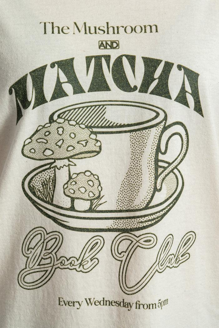 Daisy Street Daisy Street Matcha Book Club Oversized Tee