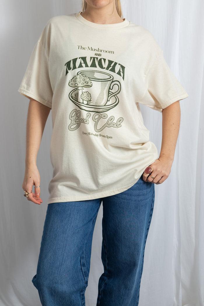 daisy street Daisy Street Matcha Book Club Oversized Tee