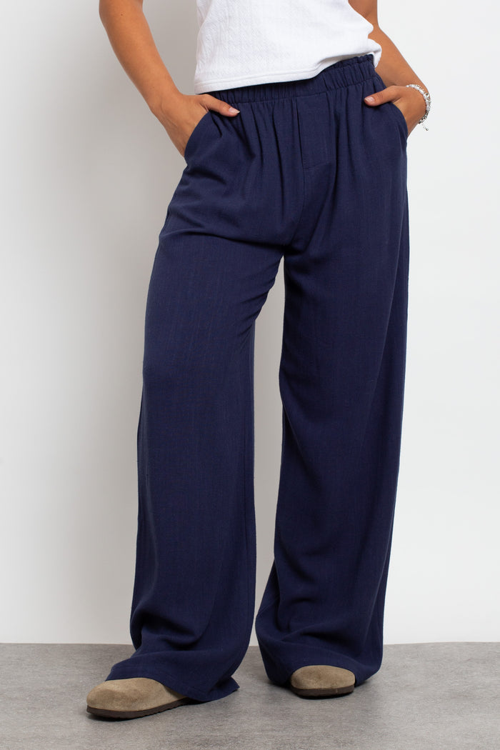 Daisy Street Daisy Street Mid Rise Wide Leg Joggers