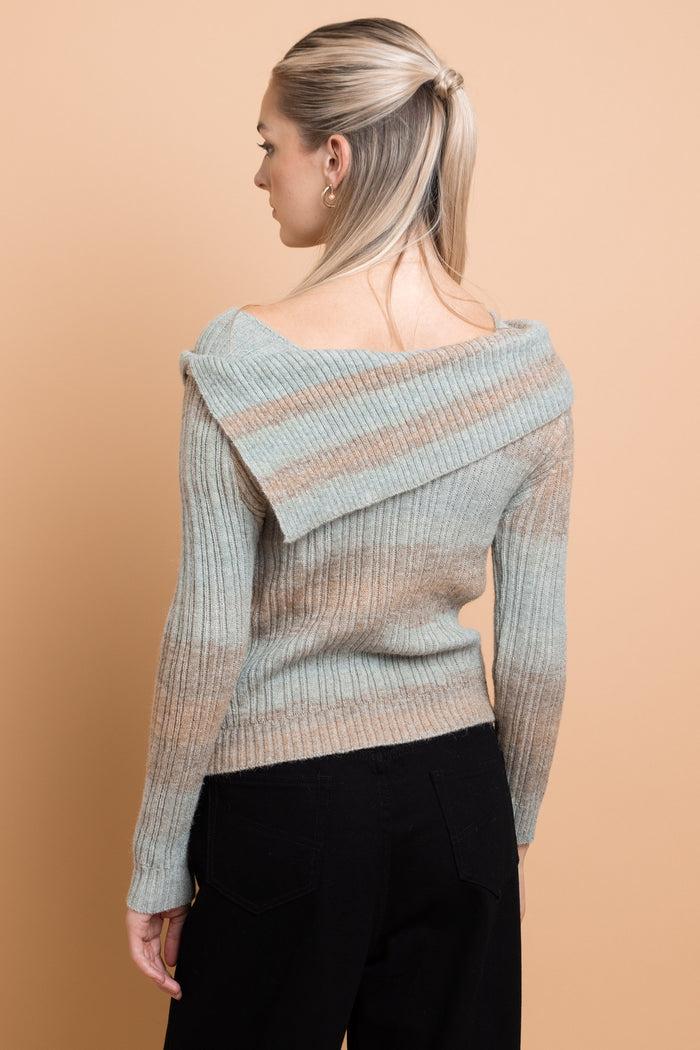 Daisy Street Daisy Street Off Shoulder Space Knit Jumper