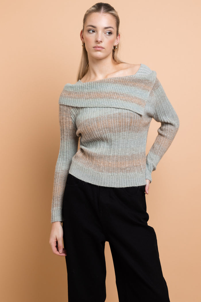 daisy street Daisy Street Off Shoulder Space Knit Jumper
