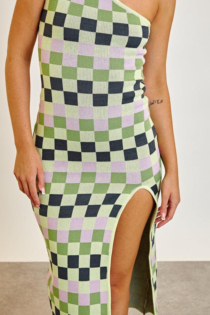 Daisy Street Daisy Street One Shoulder Knitted Dress