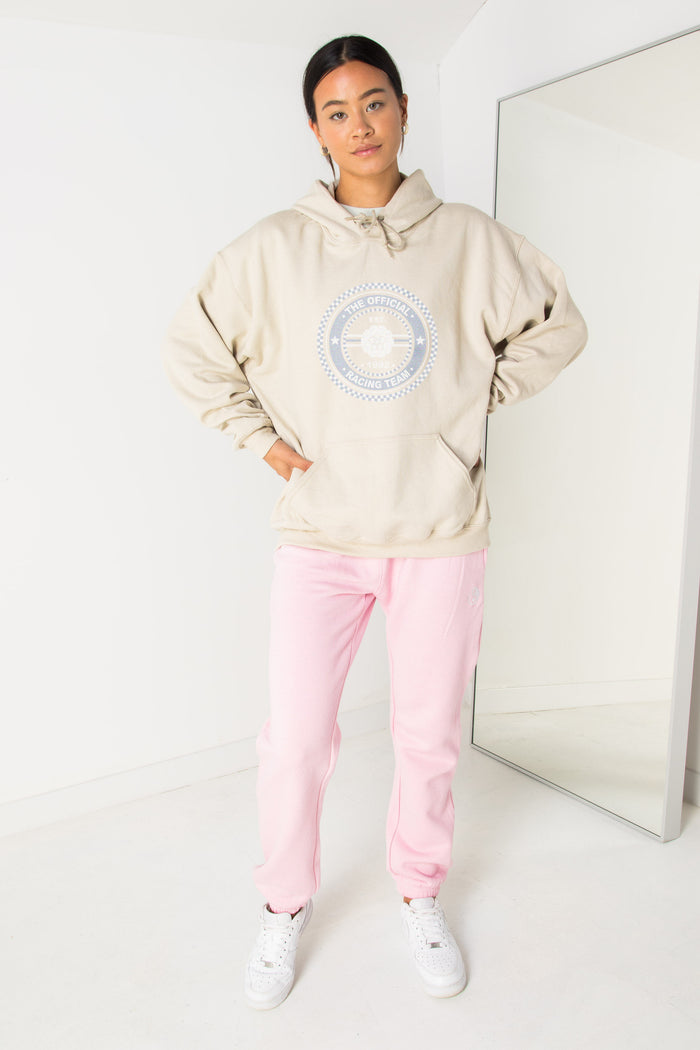 Daisy Street Daisy Street Oversize Hoodie With Racing Team Print