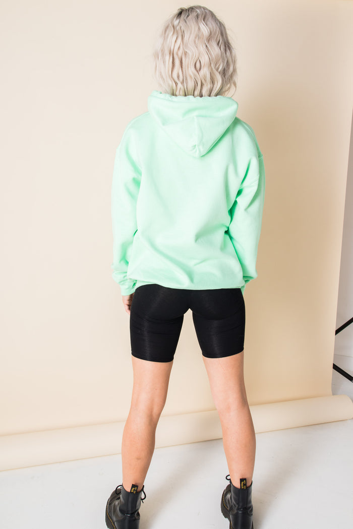 Daisy Street Daisy Street Oversized Hoodie With Cute As F*ck Print