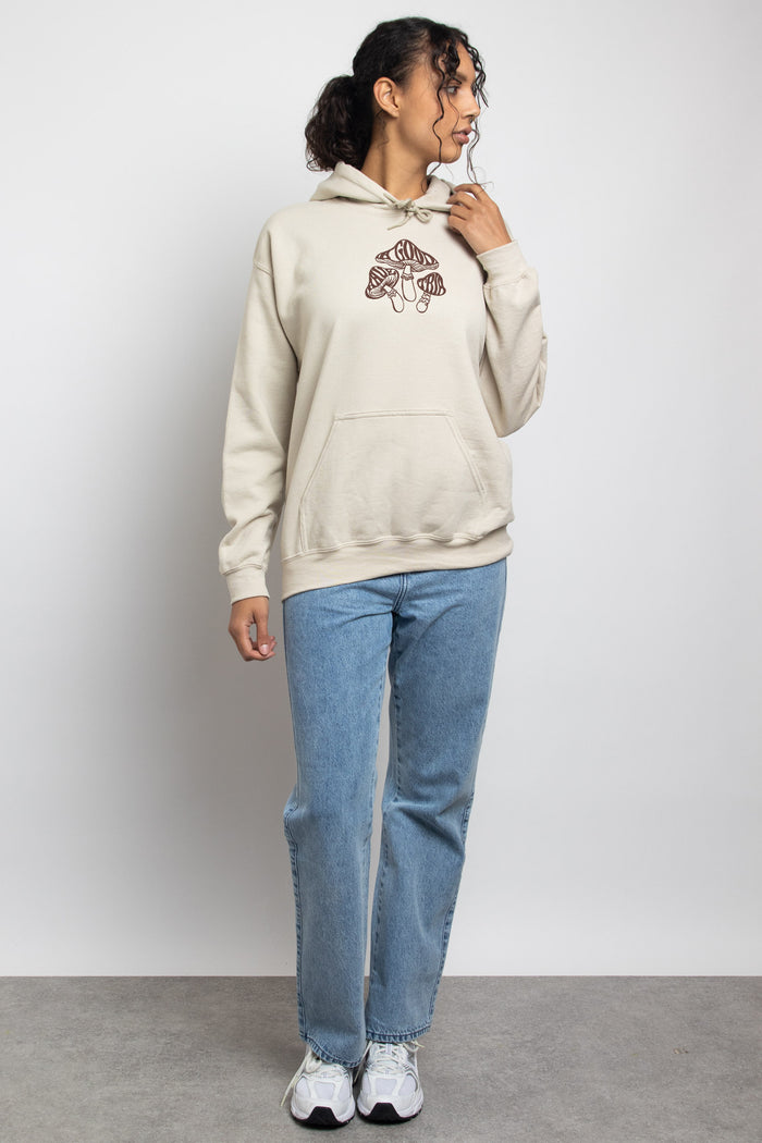 Daisy Street Daisy Street Oversized Hoodie With Have A Good Trip Print