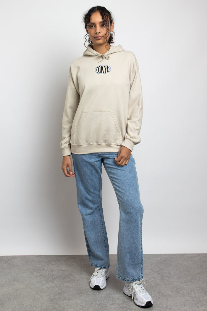 Daisy Street Daisy Street Oversized Hoodie With Tokyo Print