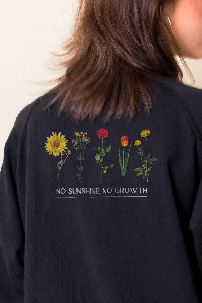 Daisy Street Daisy Street Oversized Sweatshirt With Growth Back Print