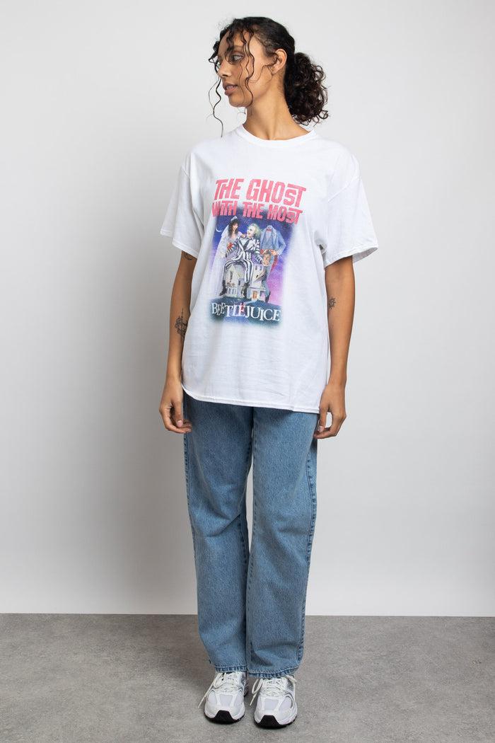 Daisy Street Daisy Street Relaxed Fit T-Shirt With Beetlejuice Graphic