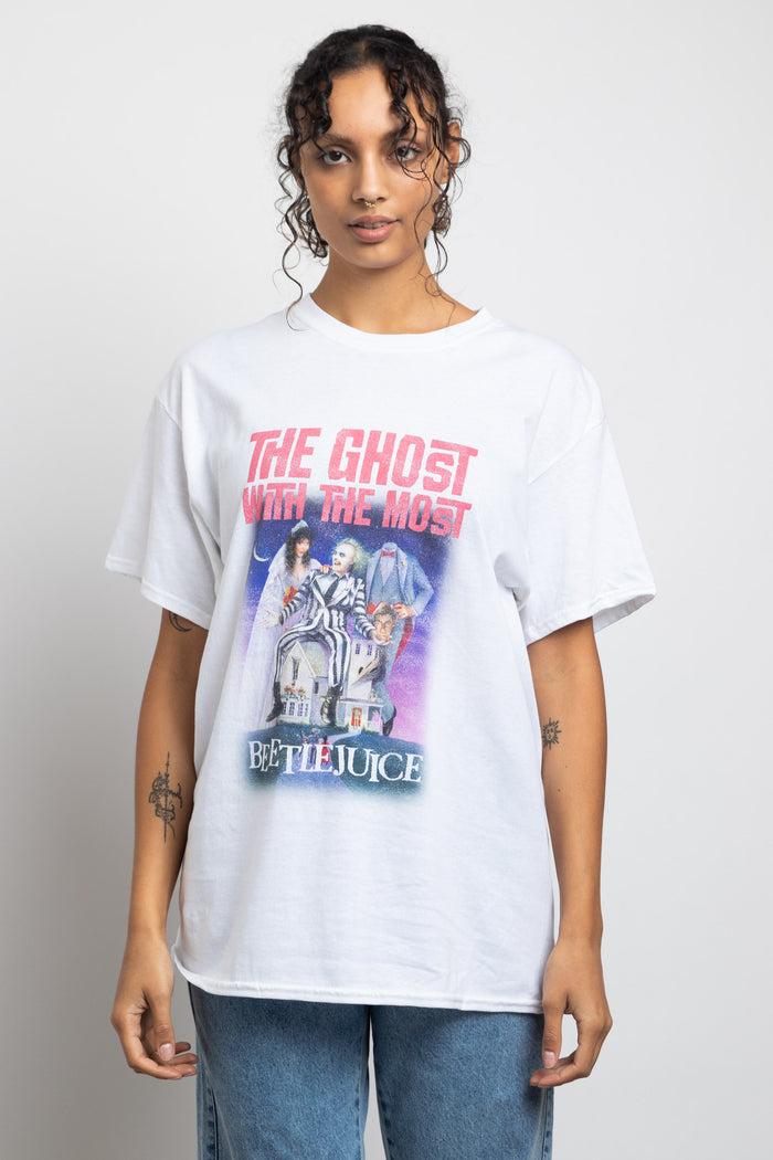 daisy street Daisy Street Relaxed Fit T-Shirt with Beetlejuice Graphic