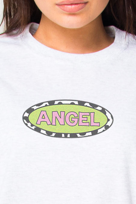 Daisy Street Daisy Street Relaxed T-Shirt With Angel Print