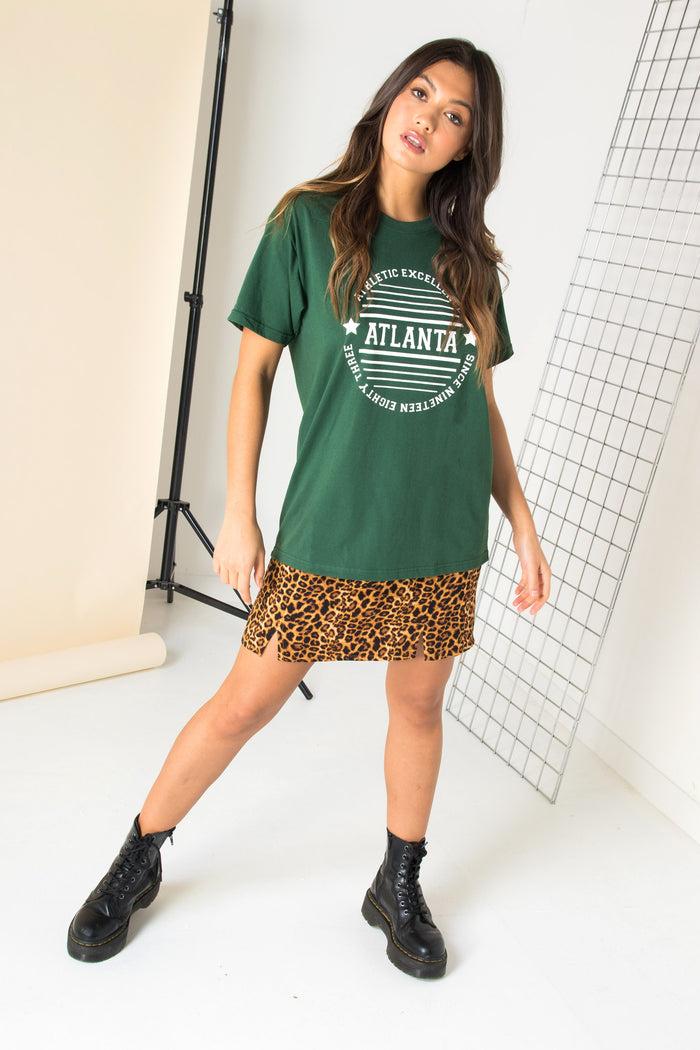 Daisy Street Daisy Street Relaxed T-Shirt With Atlanta Print