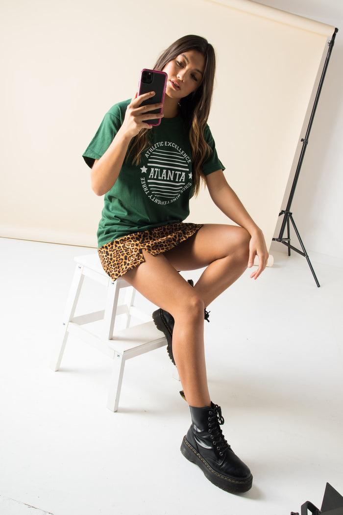 Daisy Street Daisy Street Relaxed T-Shirt With Atlanta Print