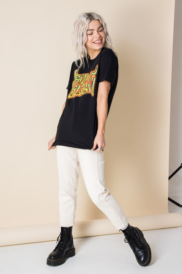 Daisy Street Daisy Street Relaxed T-Shirt With Billie Eilish Print