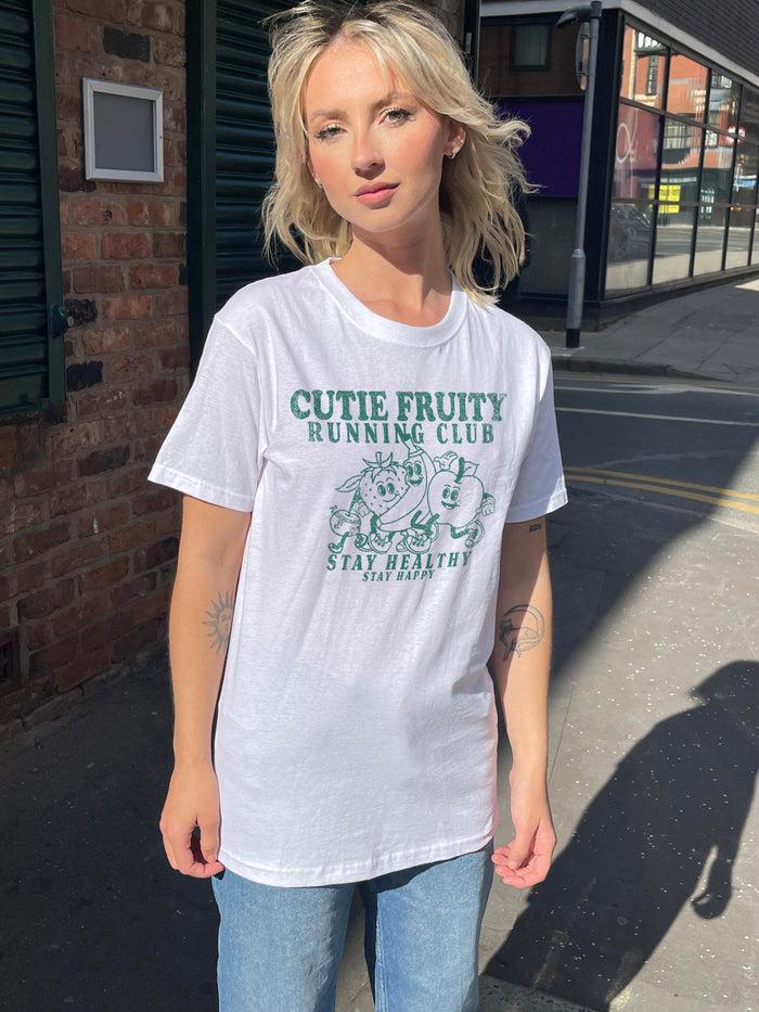 daisy street Daisy Street Relaxed T-Shirt with Cutie Fruity Print