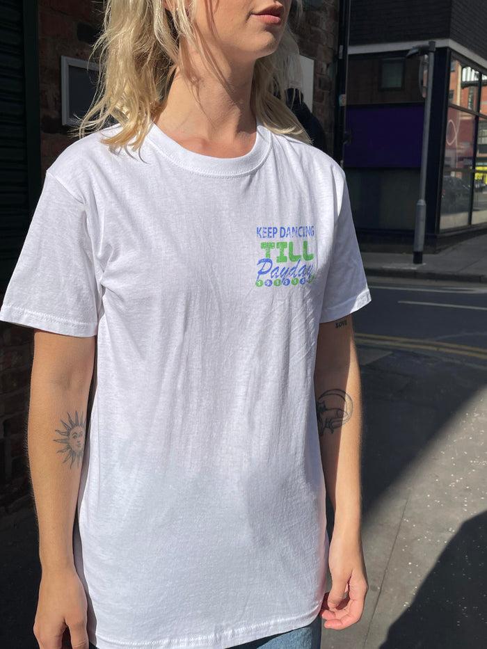 Daisy Street Daisy Street Relaxed T-Shirt With Dancing Till Payday Print