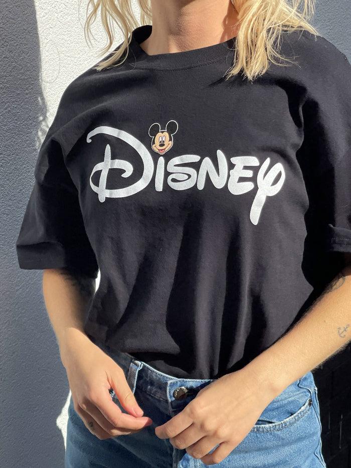 Daisy Street Daisy Street Relaxed T-Shirt With Disney Logo And Mickey Face Print