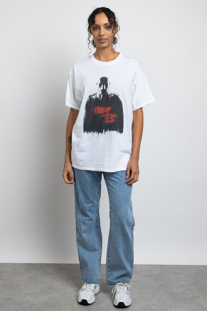 daisy street Daisy Street Relaxed T-Shirt with Friday The 13th Graphic