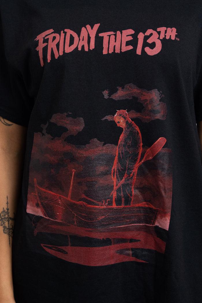 Daisy Street Daisy Street Relaxed T-Shirt With Friday The 13th Graphic