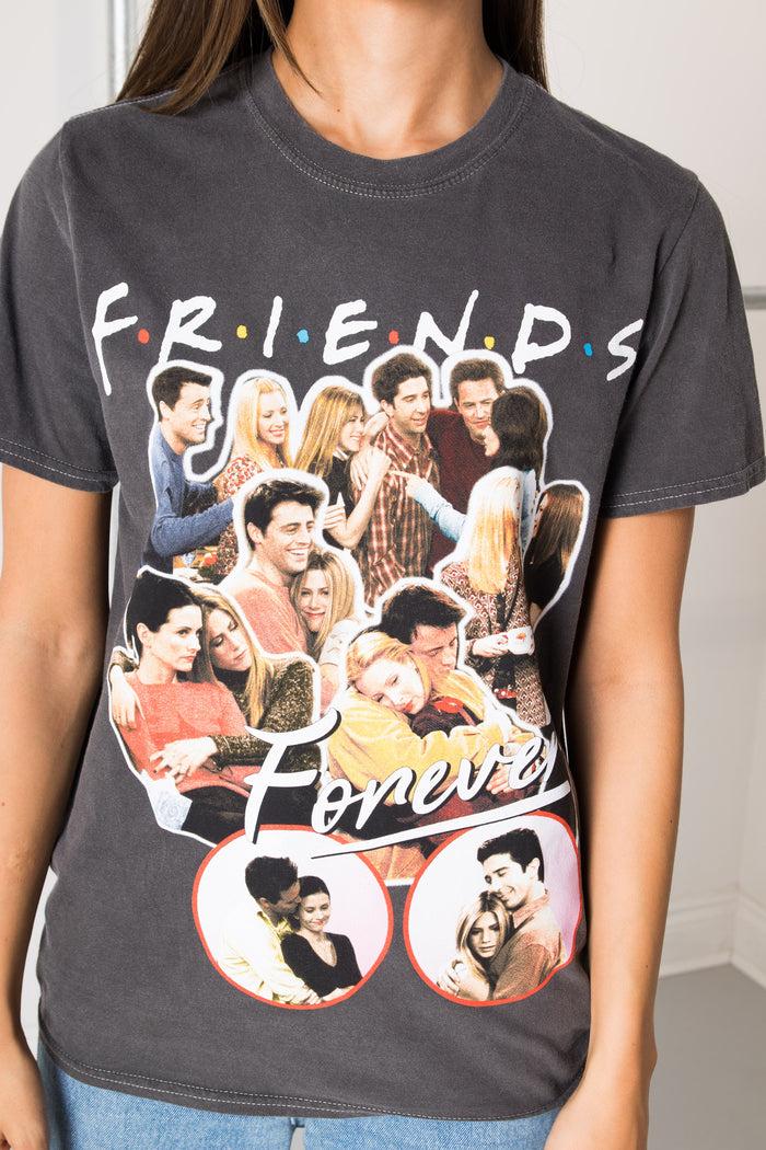 Daisy Street Daisy Street Relaxed T-Shirt With Friends Forever Print