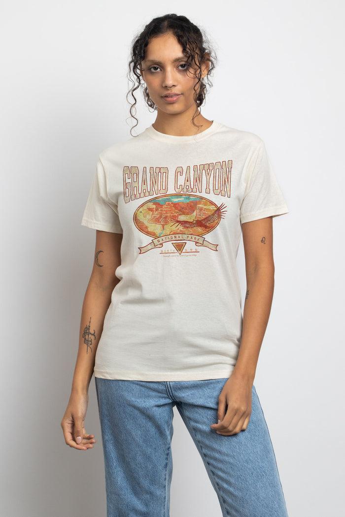 daisy street Daisy Street Relaxed T-Shirt with Grand Canyon Print