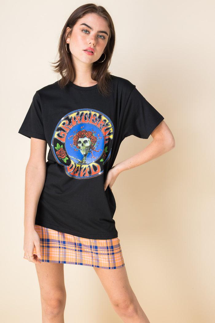 Daisy Street Daisy Street Relaxed T-Shirt With Grateful Dead Print