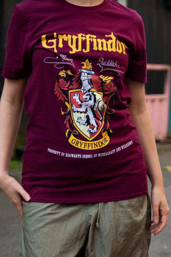 Daisy Street Daisy Street Relaxed T-Shirt With Harry Potter Gryffindor Red