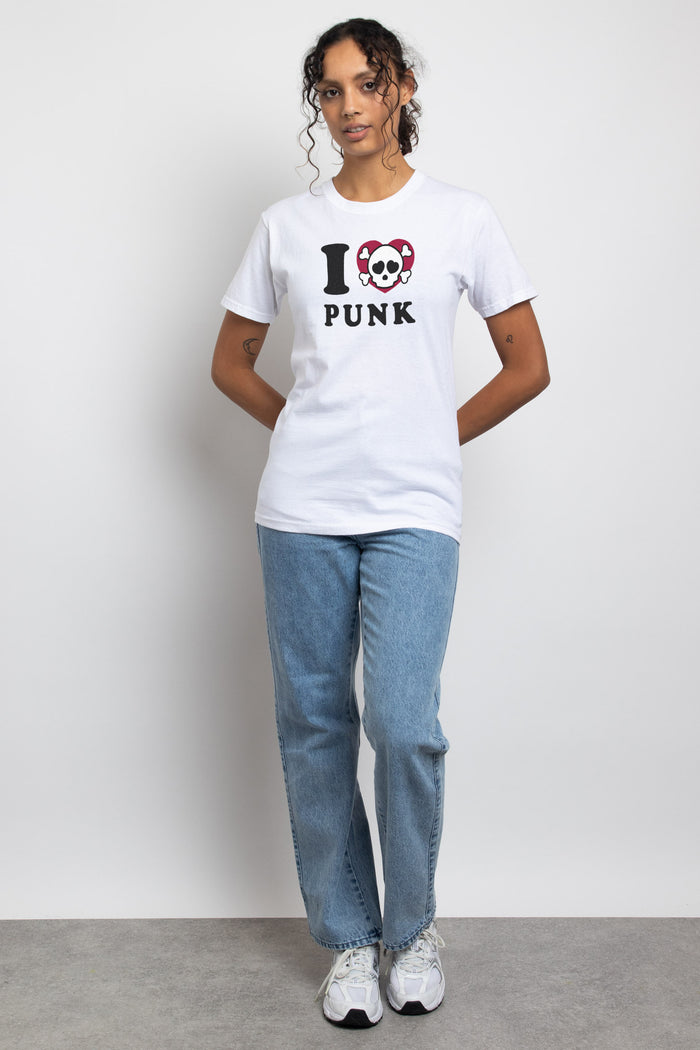 Daisy Street Daisy Street Relaxed T-Shirt With I Love Punk Print