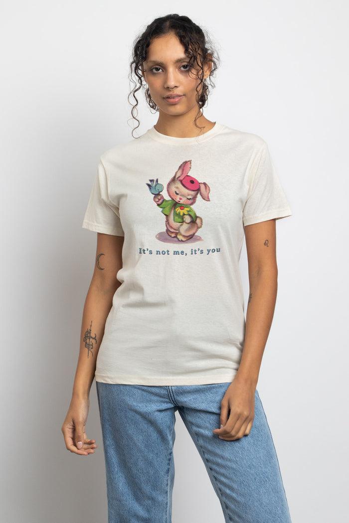 daisy street Daisy Street Relaxed T-Shirt with It's Not Me It's You Print