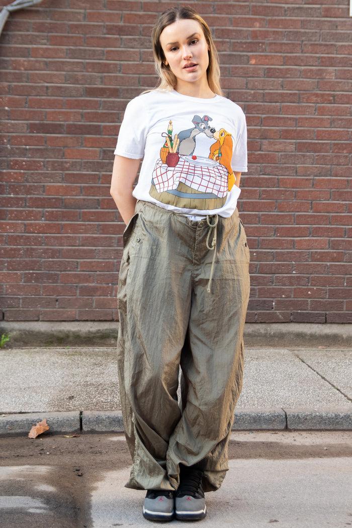 Daisy Street Daisy Street Relaxed T-Shirt With Lady And The Tramp Print