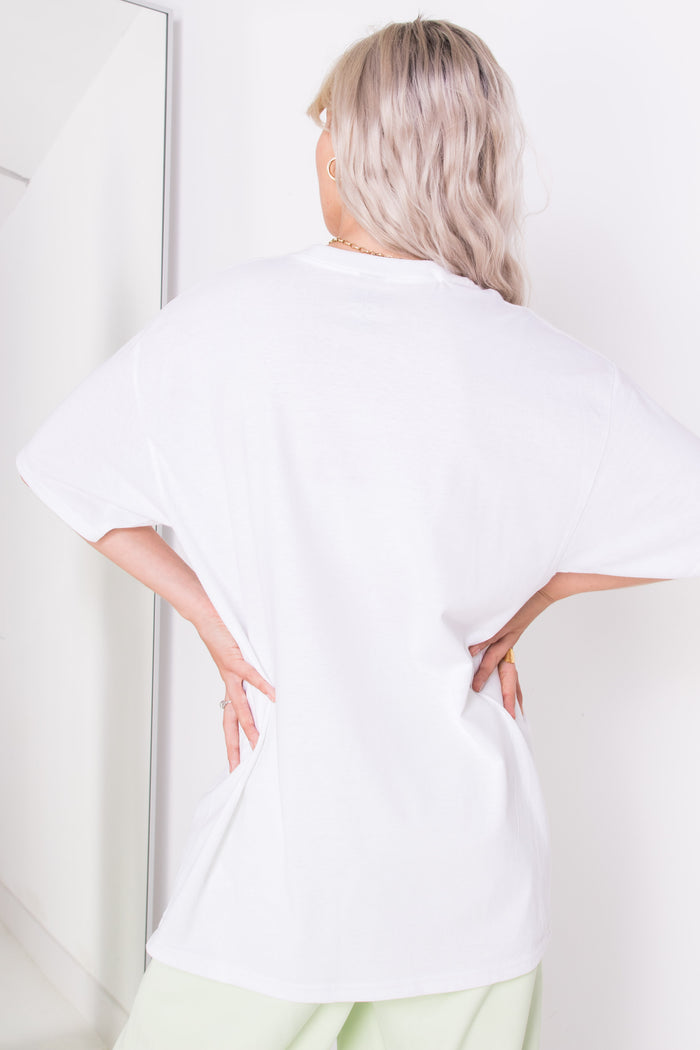 Daisy Street Daisy Street Relaxed T-Shirt With Leo Print