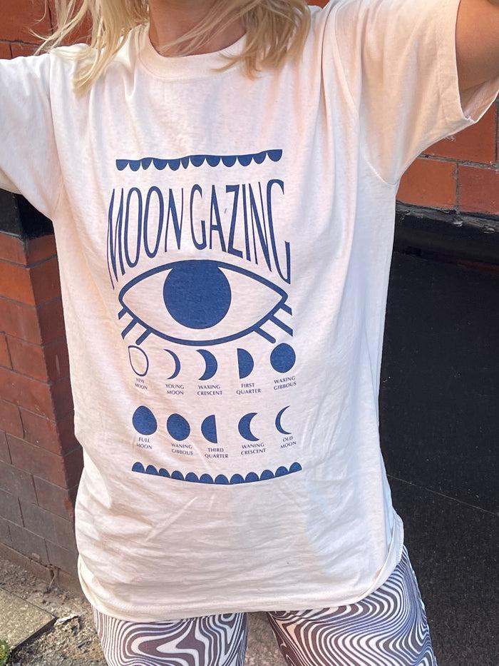 daisy street Daisy Street Relaxed T-Shirt with Moon Gazing Print