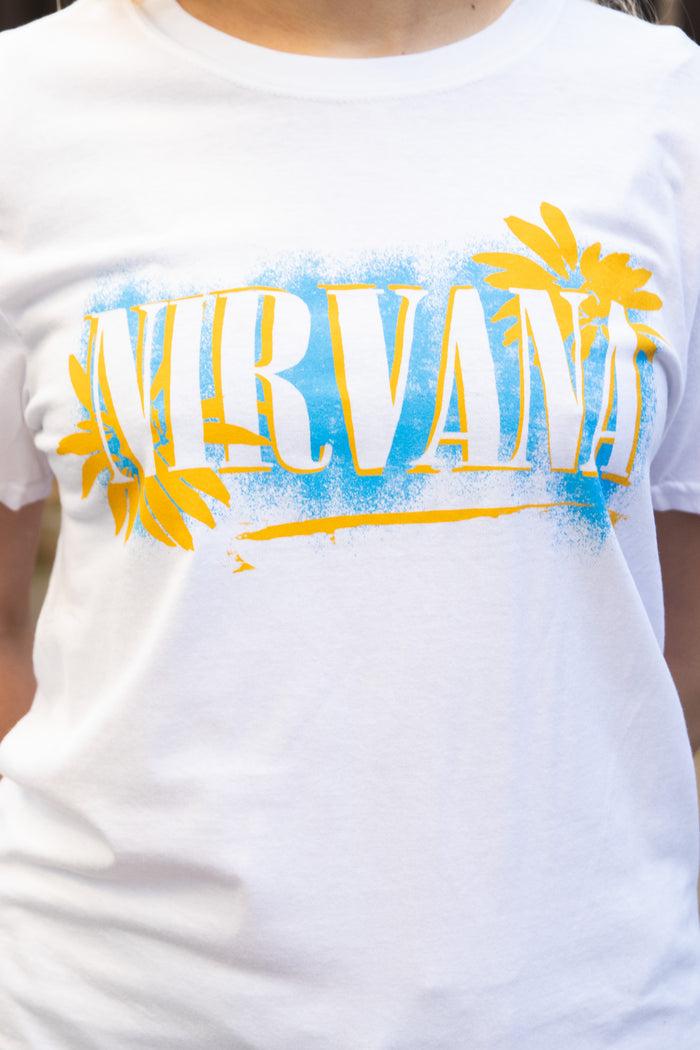 Daisy Street Daisy Street Relaxed T-Shirt With Nirvana All Apologies Print